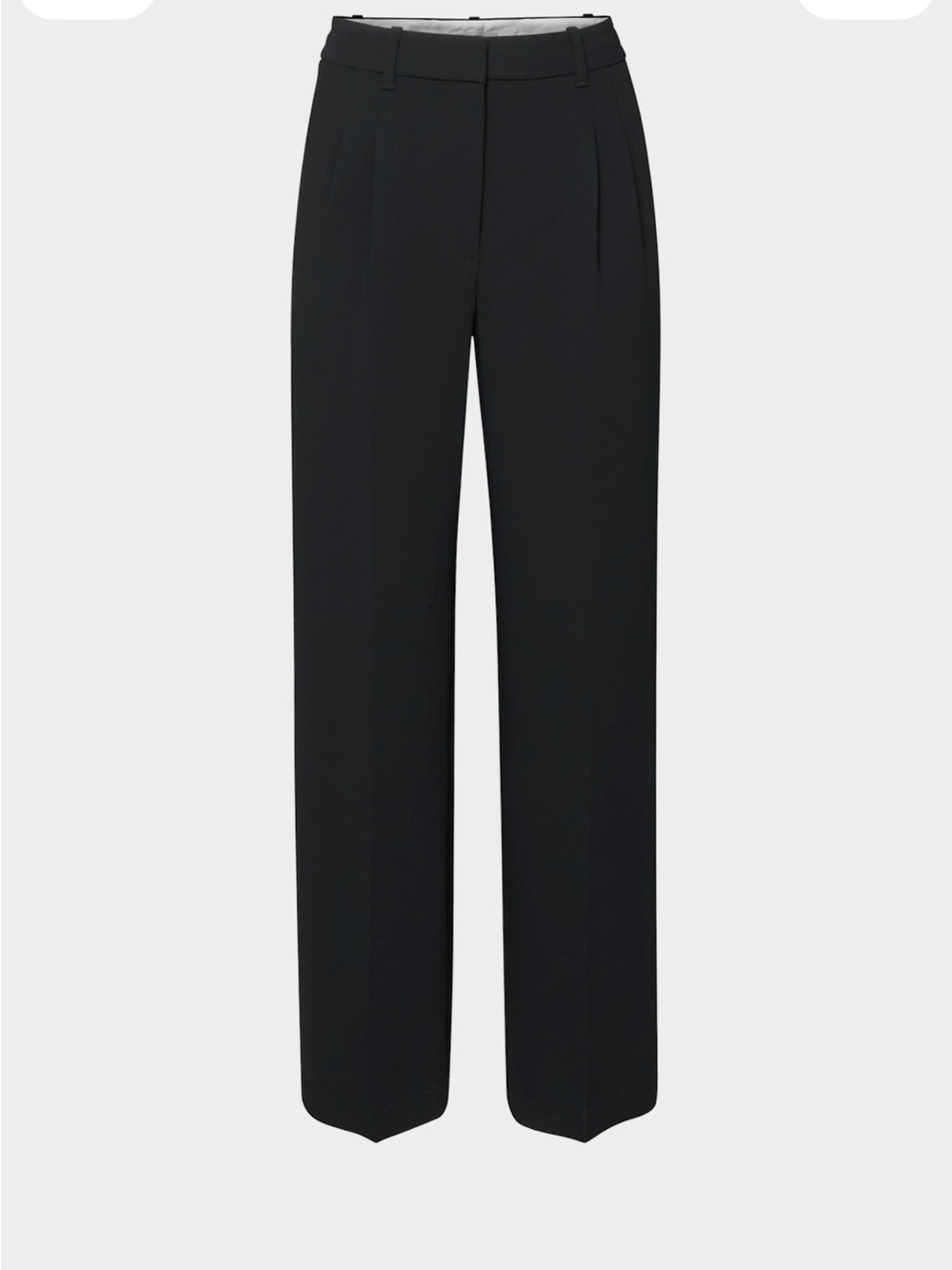 Aritzia Black Wide-Leg Dress Pants